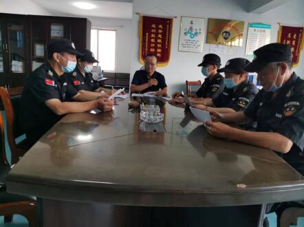 戎安公司義務(wù)巡邏開展反電詐、防溺水宣傳活動